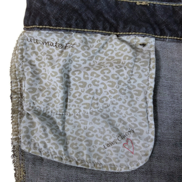 Chico's Platinum Denim Women's Jeans Size 15 - Picture 7 of 7